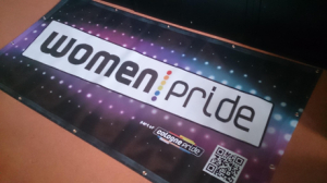 WomenPride Banner für Lesben-Aera CSD Köln