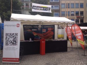 Medienstand ColognePride 